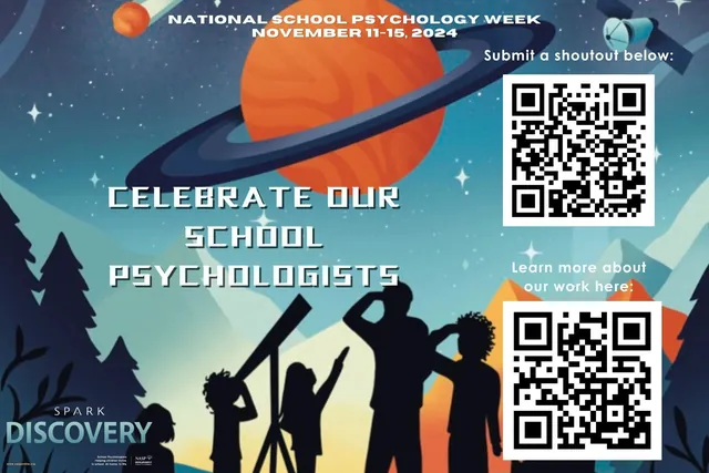 National School Psychology Week postcard: Celebrate our school psychologists